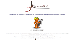 Desktop Screenshot of antaressoft.com