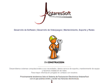 Tablet Screenshot of antaressoft.com